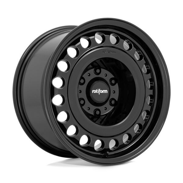 R191 STL 20X9 6X139.7 ET18 CB106.1 GLOSSY BLACK