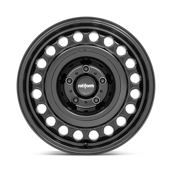 R191 STL 20X9 5X130 ET25 CB84.1 GLOSSY BLACK - Image 2