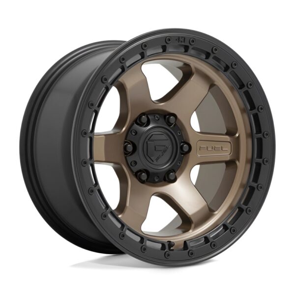 D751 Block 18×9 6×139.7 ET01 CB106.1 MATTE BRONZE / BLACK RING