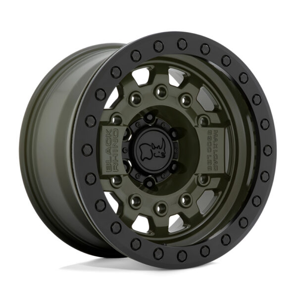 1785AVG(AVENGER beadlock) 17X8.5 5X127 ET-32 CB71.5 OLIVE DRAB GREEN