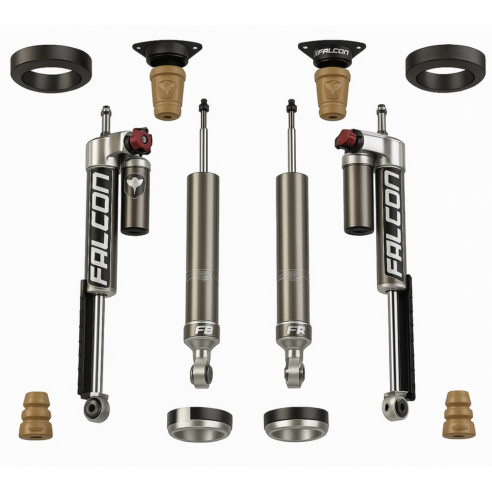Toyota PRADO120/150 - FJ : Falcon 2" Sport Tow/Haul Shock & Spacer Lift System