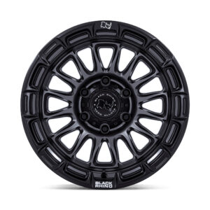 br025ab17906812n rival 17x9 6x139.7 et 12 cb106.1 matte gunmetal/matte black lip