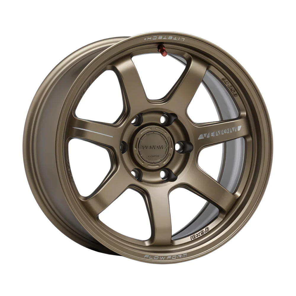 fvt717856m venom vt7 17x8.5 6x139.7 et+0 cb110 bzt (bronze)