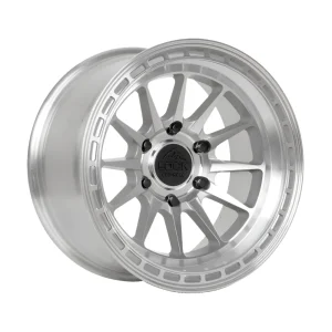 baja baja 17x9 6x139.7 et+1 cb106 machine with clear coat