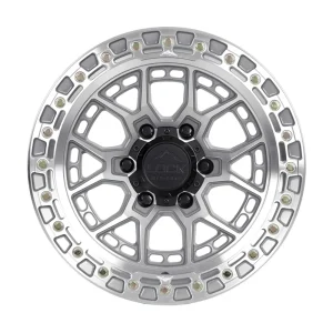 commando commando 17x9 6x139.7 et+0 cb106.1 machine / clear coat