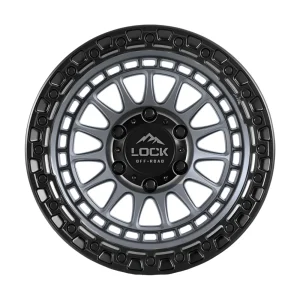 mojave mojave 17x9 6x139.7 et+0 cb106.1 matte grey/matte black ring